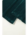 Evergreen Solid Drawstring Waist Wide Leg Pants - 2XL