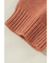 Light French Beige Drop Shoulder Open Front Cropped Cardigan - M