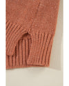 Light French Beige Drop Shoulder Open Front Cropped Cardigan - M