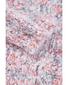 Pink Multicolor Confetti Open Front Knit Cardigan - M