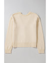 Jet Stream Bowknot Front Loose V Neck Knitted Cardigan - S