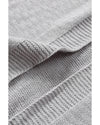 Gray Basic Vest Cardigan Sweater - L