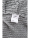 Gray Black/Pink/Gray/Khaki/Apricot  Wrap V Neck Waffle Sweater - 2XL
