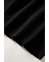 Azura Exchange Black Striped Long Sleeve Knit Sweater - L