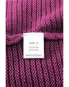 V Neck Ribbed Drop Shoulder Hooded Sweater - XL