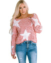 Big Star Spangled Casual Knit Sweater - XL