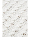 Khaki Mix Textured Knit Colorblock Patchwork Sweater - S