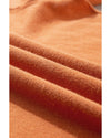 Straw Yellow Color Contrast Edge Mock Neck Slim Fit Sweater - M