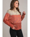 Multicolour Colorful Confetti Wool Ball Knitted Sweater - S