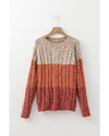 Multicolour Colorful Confetti Wool Ball Knitted Sweater - S