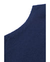 Dark Blue Knit Vest Pullover Sweater - XL