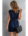 Dark Blue Knit Vest Pullover Sweater - XL