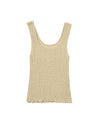 Apricot Textured U Neck Slim Fit Sweater Vest - 2XL