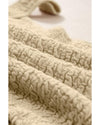 Apricot Textured U Neck Slim Fit Sweater Vest - XL