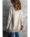 Azura Exchange Khaki Super Soft Long Sleeve Open Cardigan - 2XL