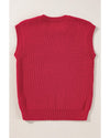 Racing Red Game Day Rugby Football Season Sweater Vest - S