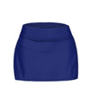 Plus Size Navy Blue Skirted Swim Bikini Bottom - 4XL