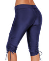 Blue Side Drawstring Rash Guard Boardshort - S