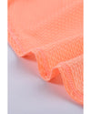 Azura Exchange Orange Printed Splicing Racerback Tankini - L