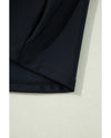 Black Crossover Bikini Tank and Skort Swimwear - XL