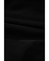 Black Leopard 2-tone Crossed Cutout Backless Monokini - S