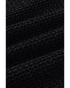 Black Geometric Trim High Waist Strapless One Piece Swimsuit - S