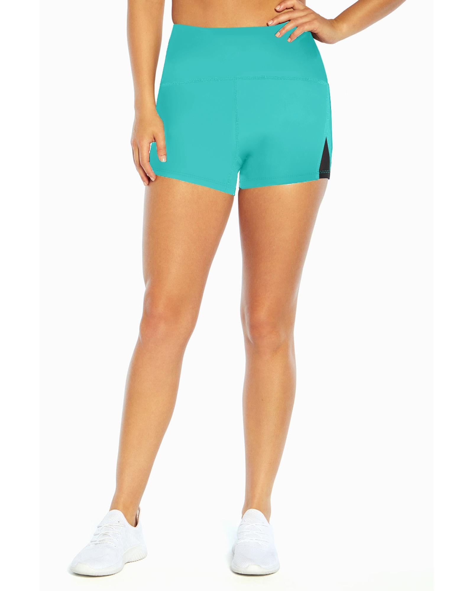 Azura Exchange Cutout Patchwork Swim Shorts - L