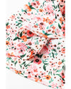 White Boho Floral Smocked Ruffled Maxi Dress - XL