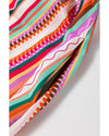 Multicolour Striped Thin Straps Smocked Back Boho Maxi Dress - L