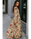 Azura Exchange Ruffle Tiered Maxi Dress - M