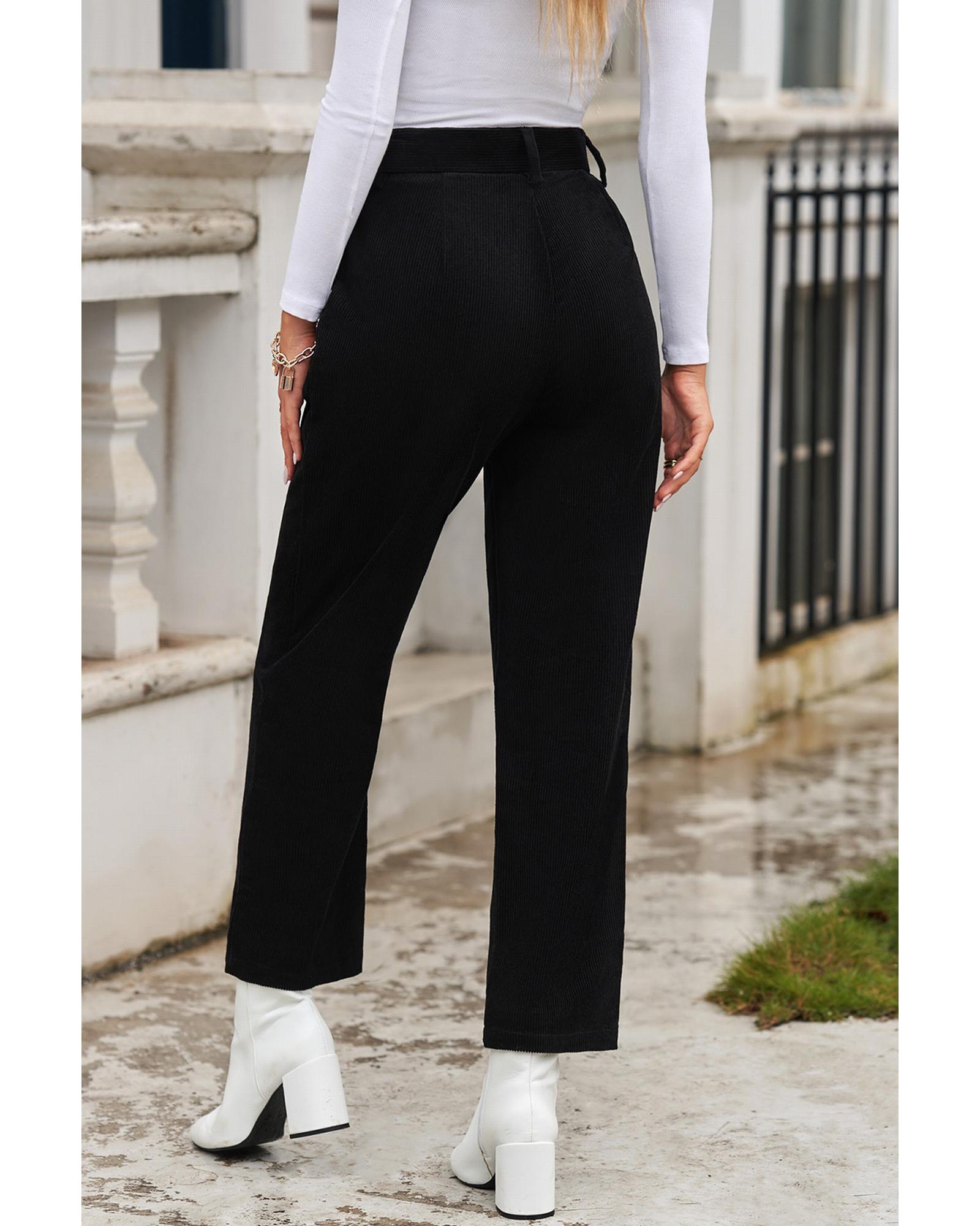 Azura Exchange High Waist Straight Leg Pants - 16 US