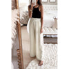 Azura Exchange Smocked High Waist Wide Leg Pants - XL