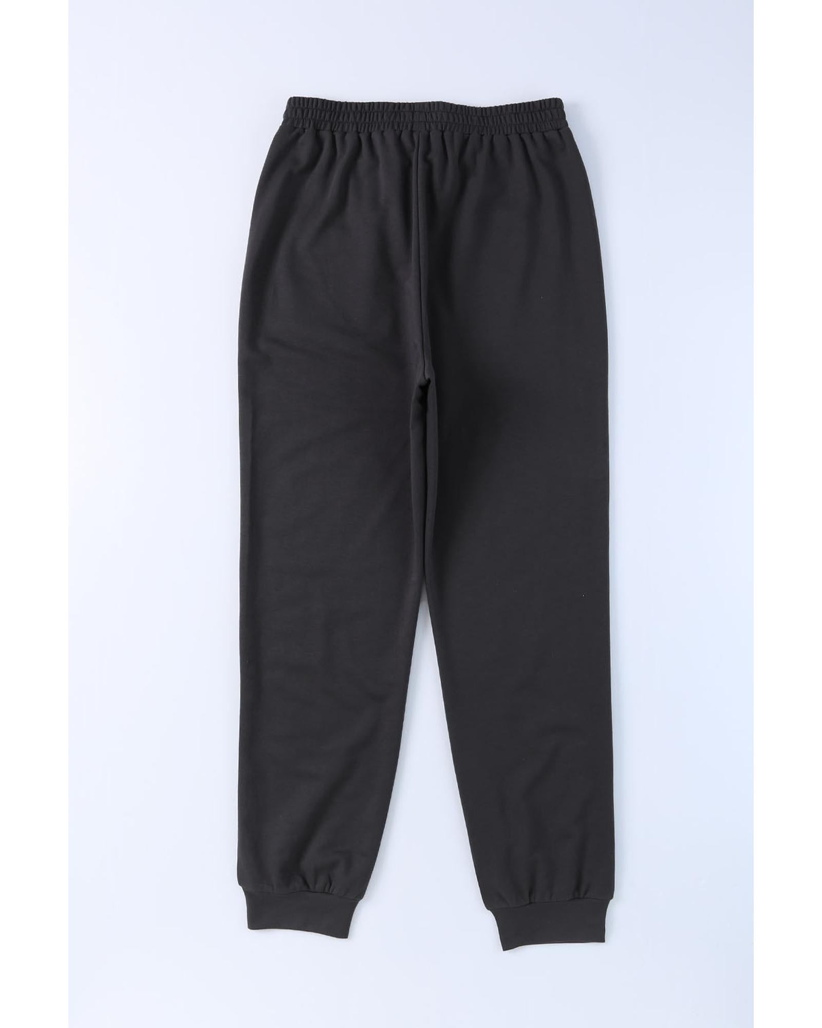 Azura Exchange Drawstring Waist Jogger Pants with Front Patch Pockets - XL