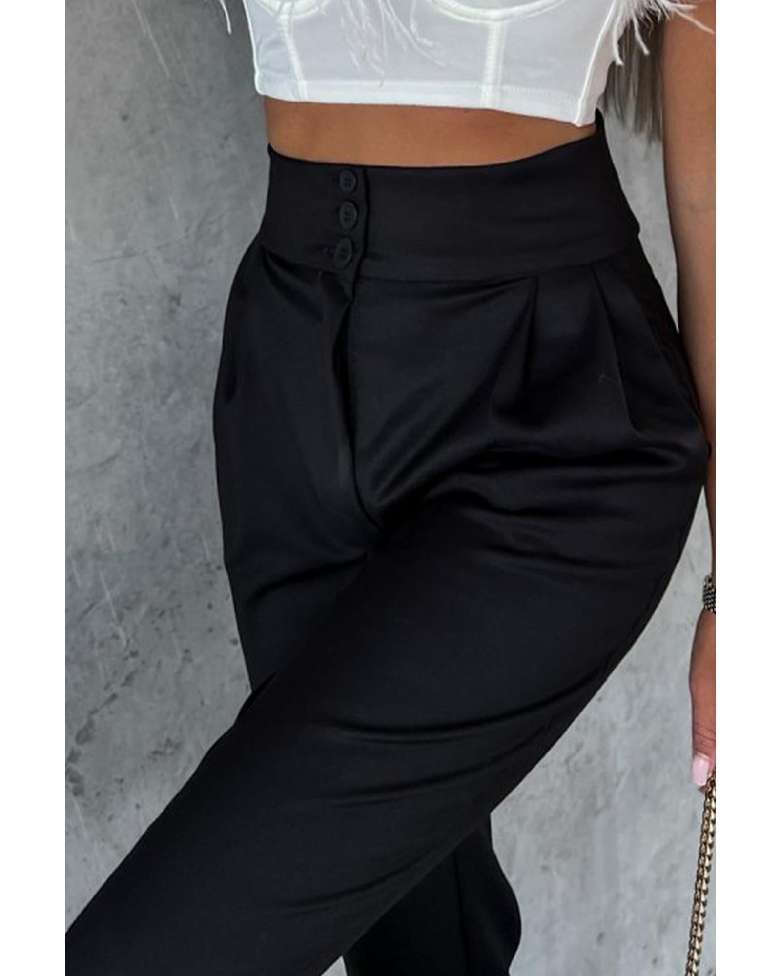 Azura Exchange High Waist Tapered Pants - 12 US