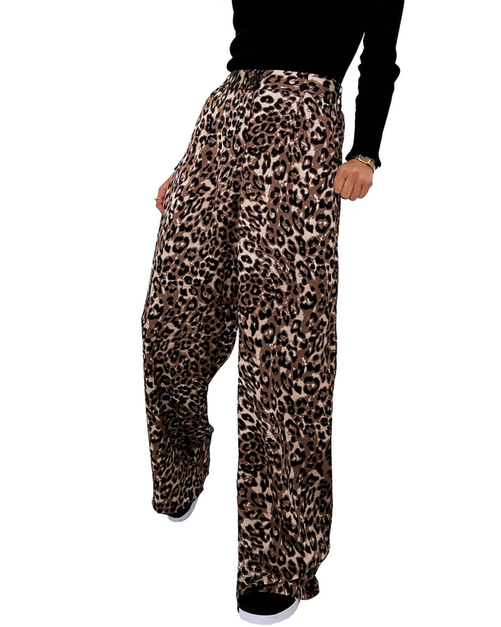 Azura Exchange Black High Waist Wide Leg Pants - 12 US