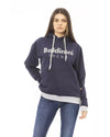 Front Logo Long Sleeve Fleece Hoodie with Maxi Front Pocket 2XL Women