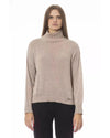 Baldinini Trend Women's Beige Viscose Sweater - S