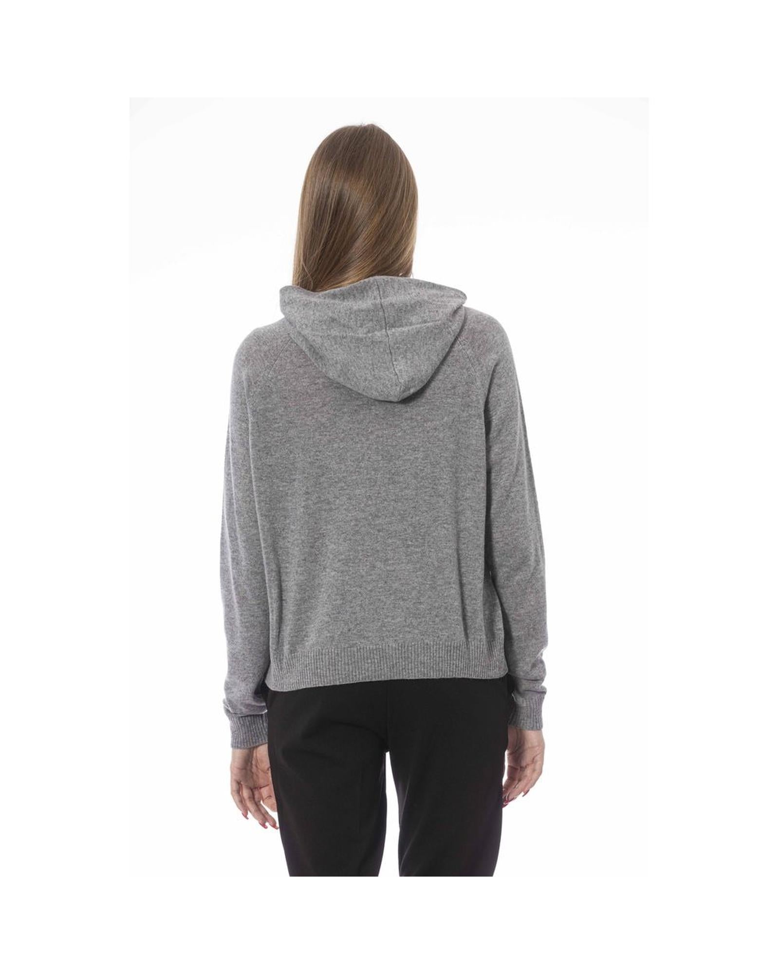 Baldinini Trend Women's Gray Viscose Sweater - M