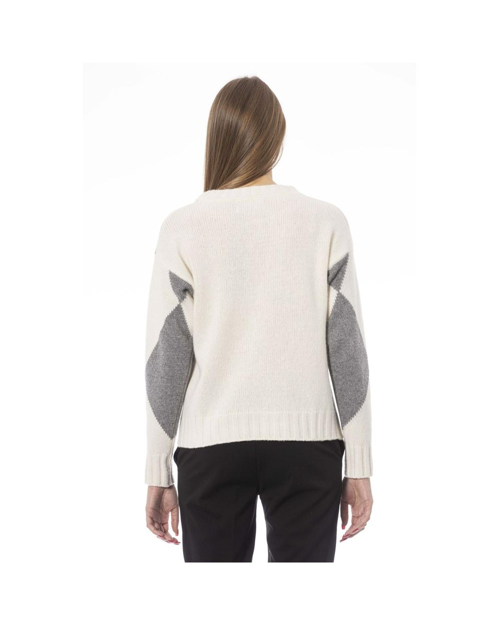 Baldinini Trend Women's Gray Wool Sweater - M