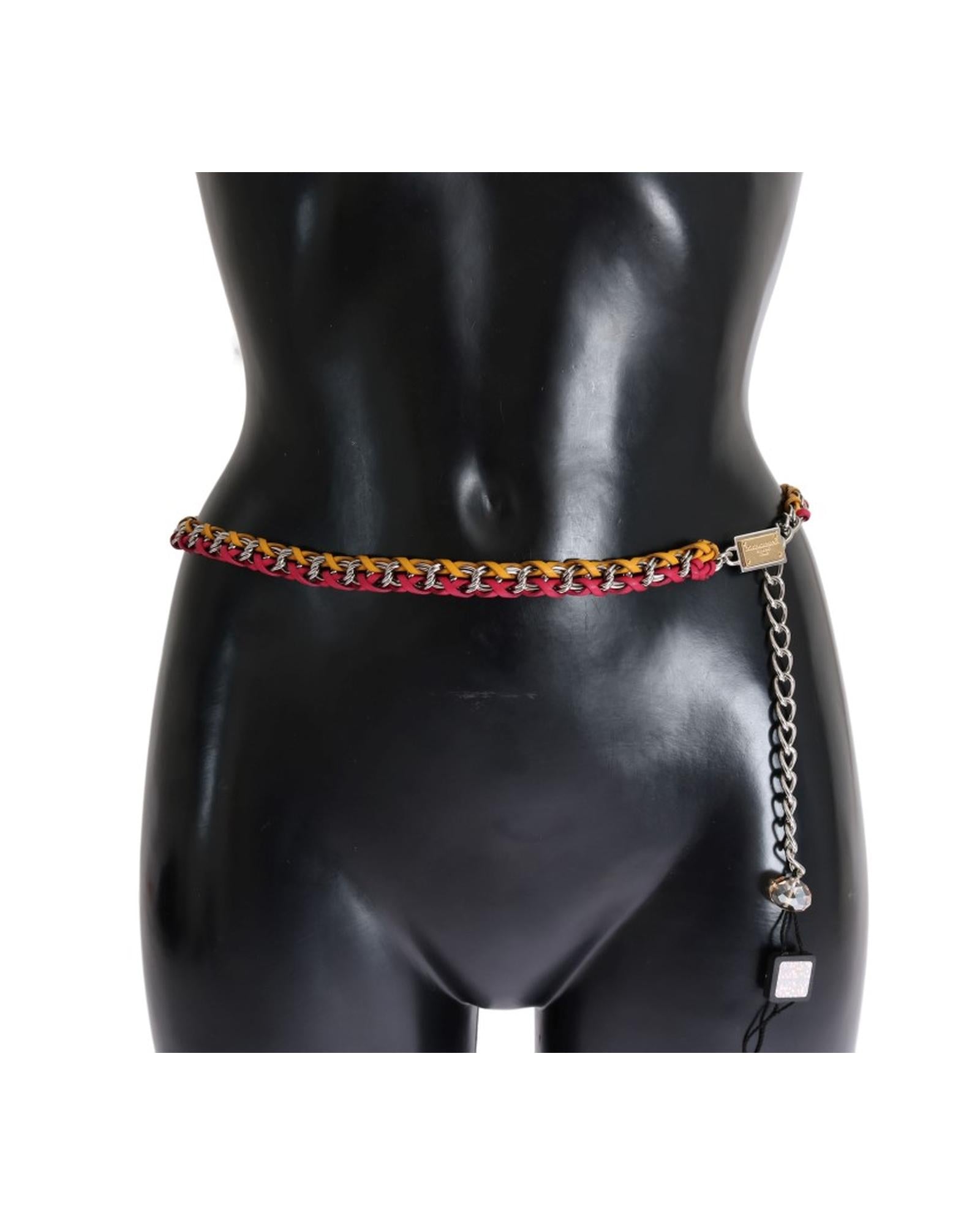 Brand New Dolce & Gabbana Belt with Crystal Detailing M Women