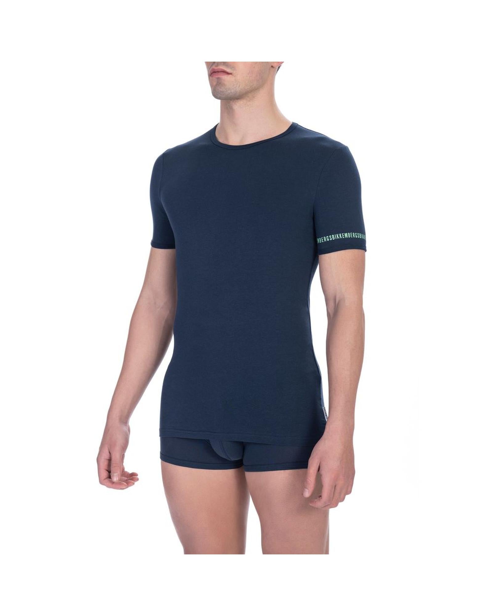 Bikkembergs Men's Sleek Bi-Pack Crew Neck Tee Set - L