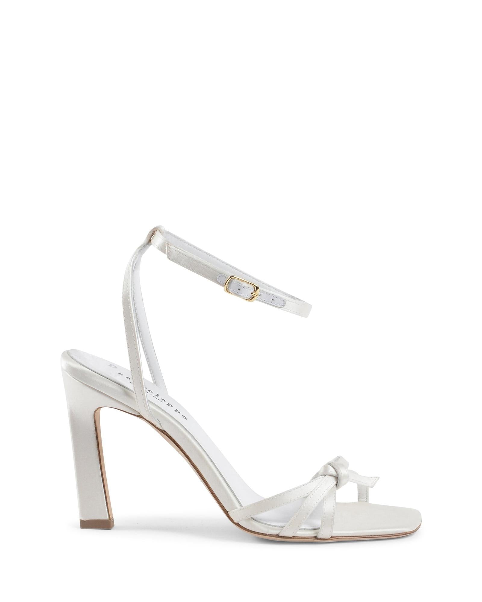 Satin High Heel Sandal - 37 EU