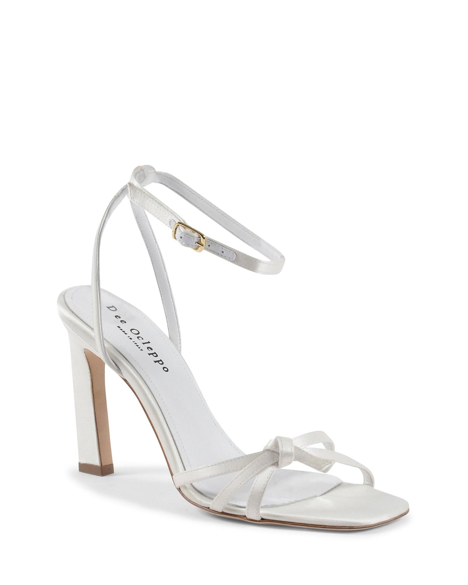 Satin High Heel Sandal - 39 EU