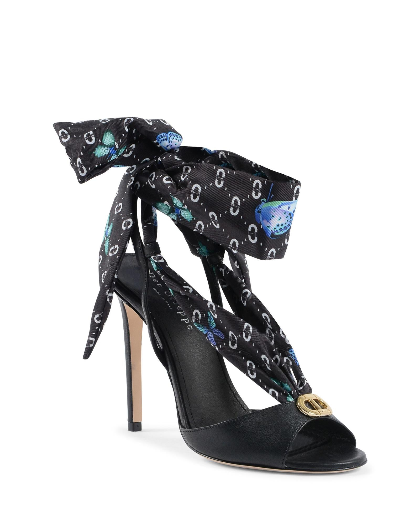 Printed Silk Heel - 37.5 EU