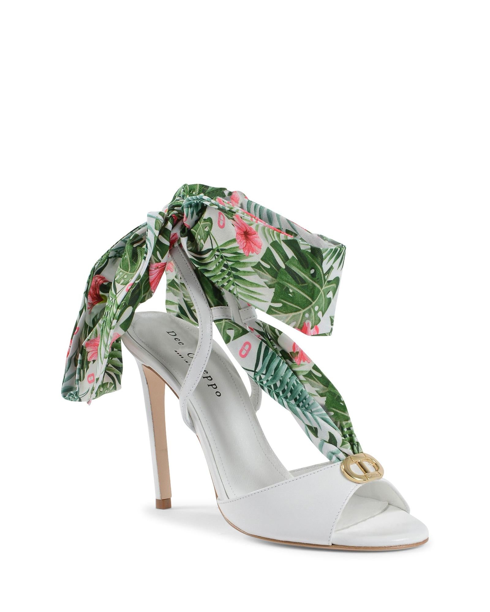 Silk Printed High Heel - 38.5 EU