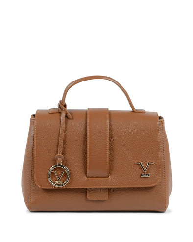 V Italia by Versace 1969 abbigliamento sportivo srl Women's Leather Handbag in Tan - One Size