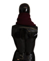 Brand New Dolce & Gabbana Knitted Scarf with Logo Embroidery One Size Women