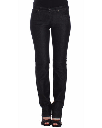 Authentic Ermanno Scervino Black Skinny Jeans W26 US Women