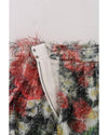 Floral Pencil Skirt with High Waist and Logo Details 42 IT Women