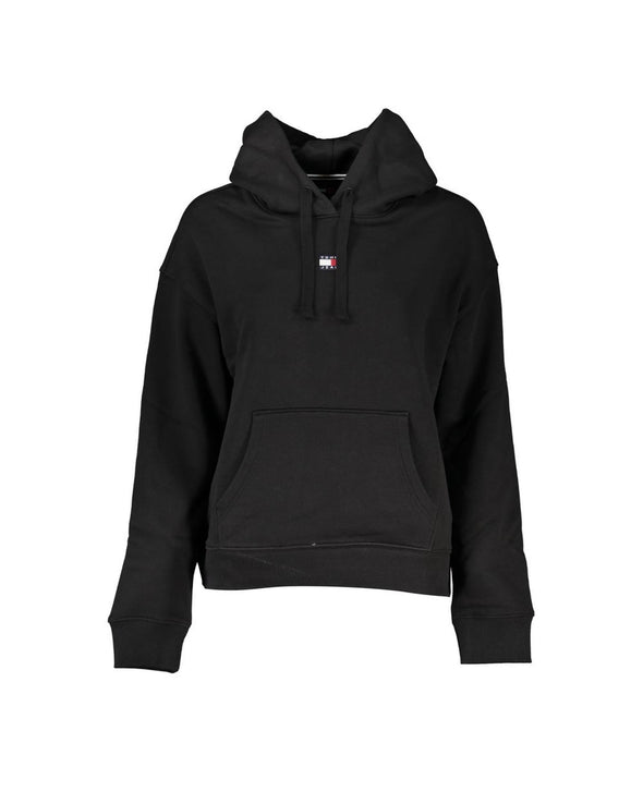 Tommy Hilfiger Women's Black Cotton Sweater - XL
